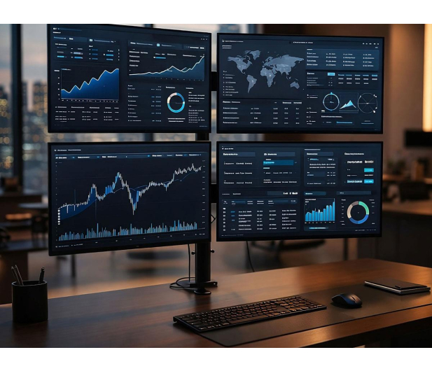 Mozos MS04 uchwyt VESA do 4 monitorów 17–32” - 1487242 - zdjęcie 4
